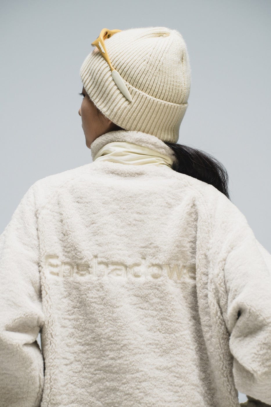 ENSHADOWER Spliced High-Collar Fleece Jacket