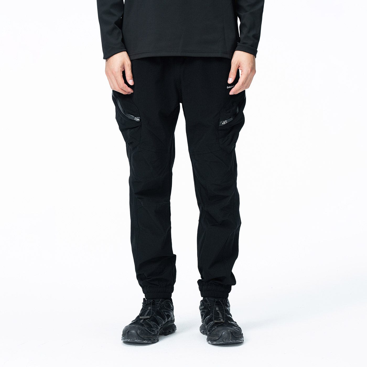 ENSHADOWER Diagonal Zipper Jogger