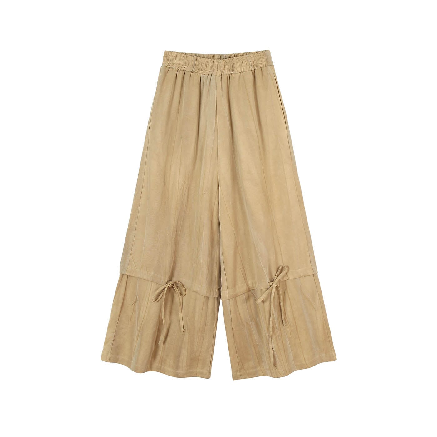 1997 POSTOFFICE Spliced Drawstring Wide-Leg Pants