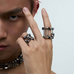 ILLUSORY Danger Signal Cage Ring