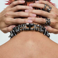 ILLUSORY Sacrificial Cross Chocker