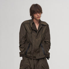 ILNya Nieternite Nifutur Utility Seam-Paneled Reversible Jacket