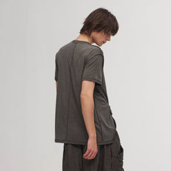 ILNya Nieternite Nifutur Asymmetrical Layered Spliced T-Shirt