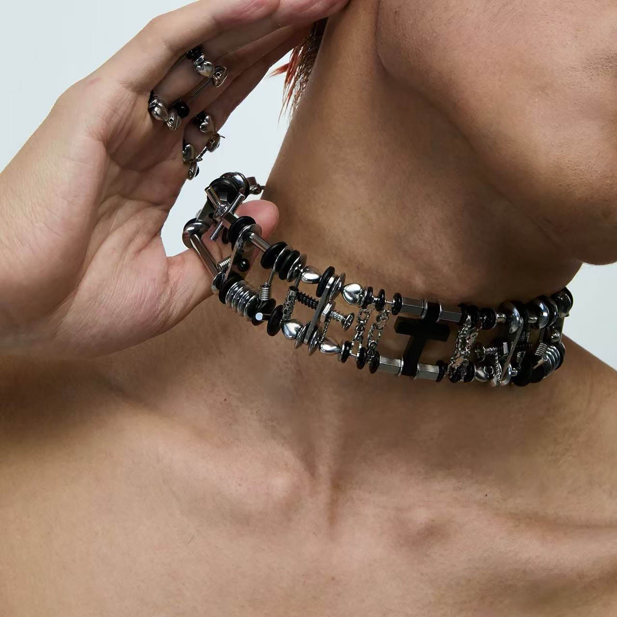ILLUSORY Sacrificial Cross Chocker