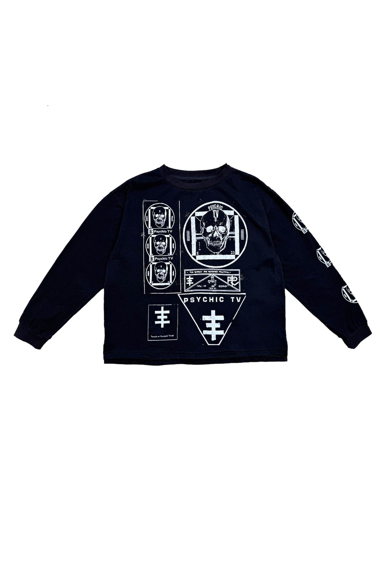 RICHILL Psychic TV Graphic Long-Sleeve Tee