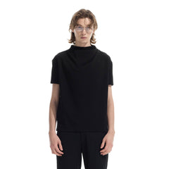 WHISTLEHUNTER Essential Crinkled Mock T-Shirt
