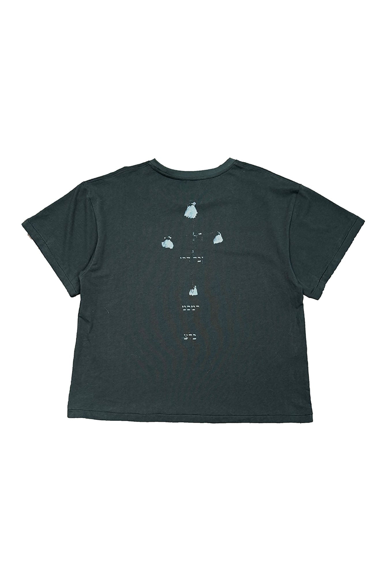 RICHILL Gothic Cutlery Rose Cross Graphic T-Shirt