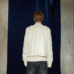 DND4DES Faux Leather Wrinkled Jacket