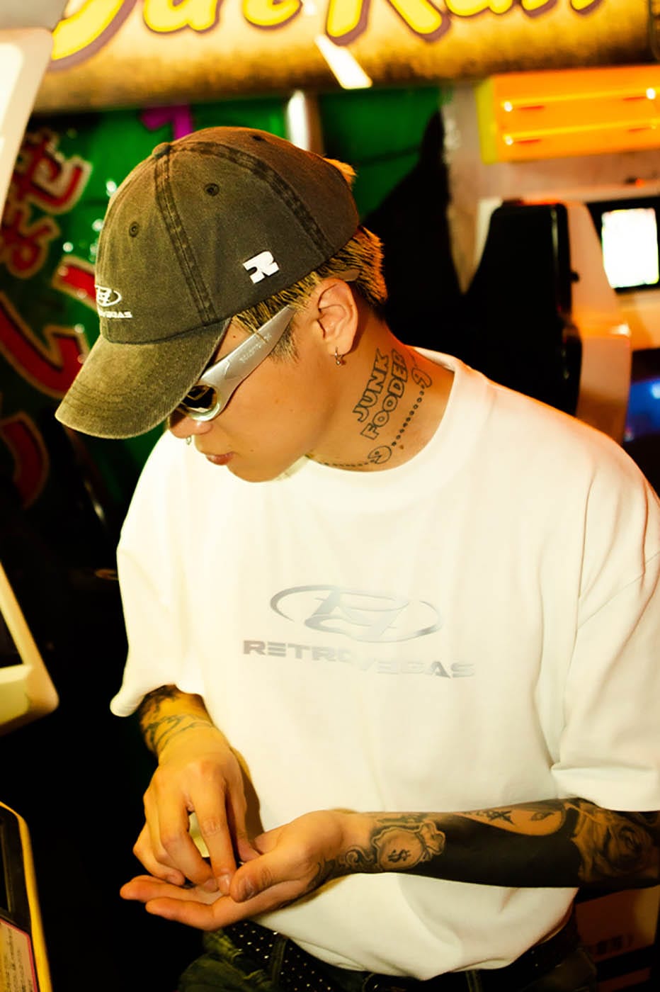 RTVG Distressed Embroidered-Logo Cap