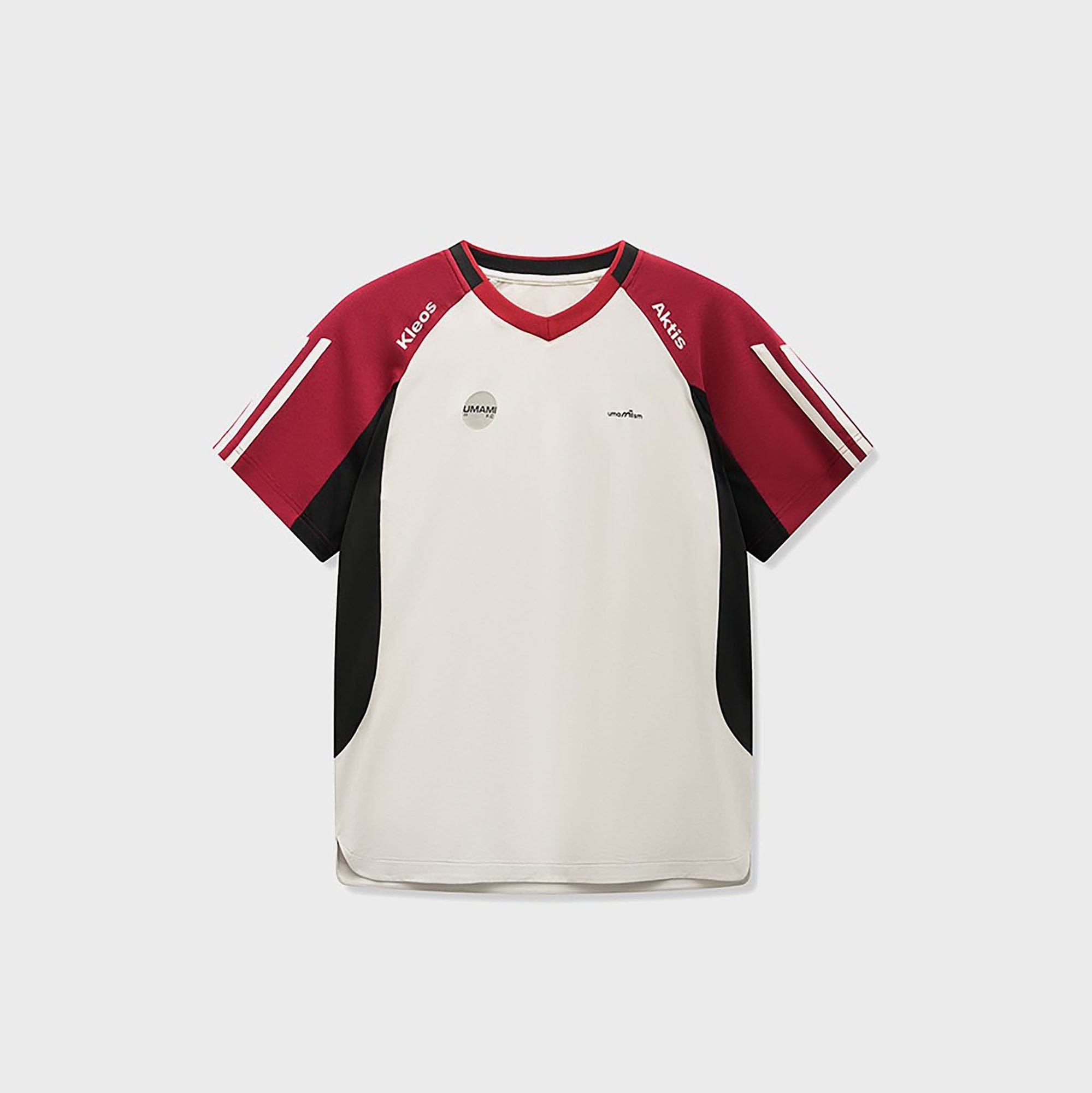 UMAMIISM Contrast Half-Zip Quick-Dry T-Shirt
