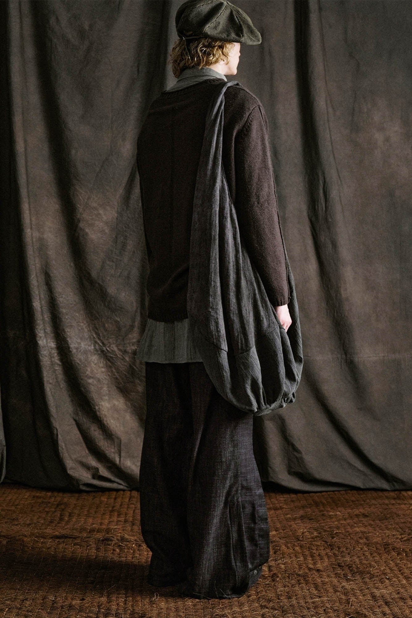 ILNya Nieternite Nifutur Draped Crescent Oversized Tote