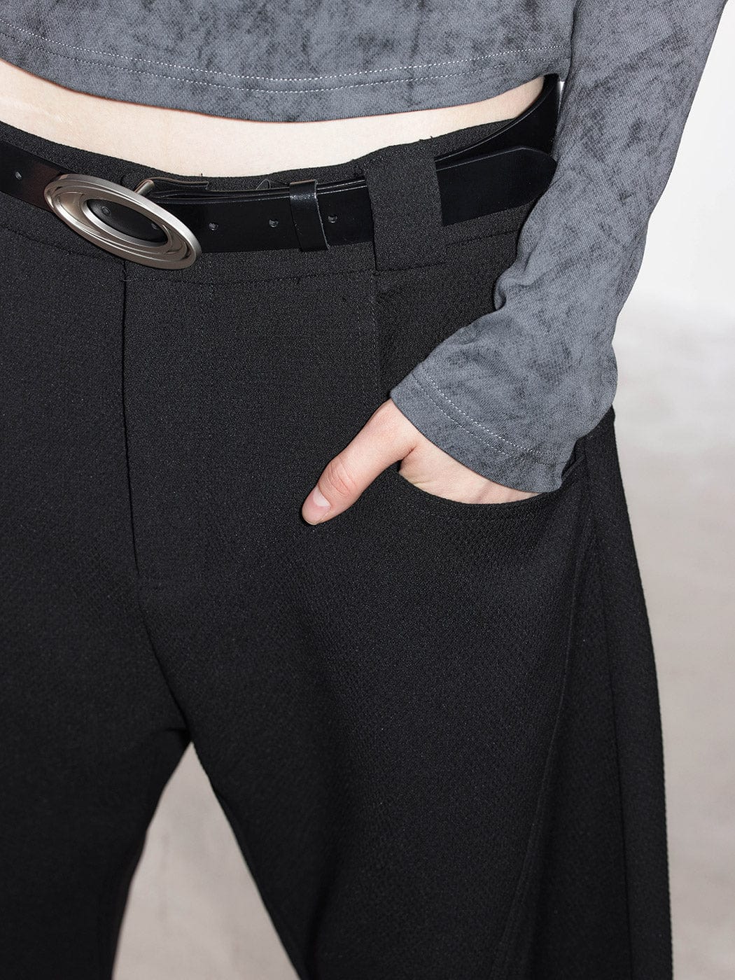 49PERCENT LABELROOM Spiral Logo Belt