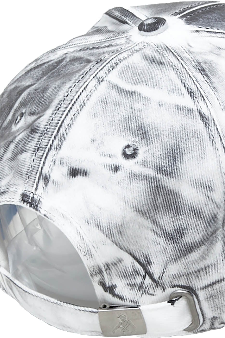 FACEONLAB Metal Plate LOGO Cap Grey
