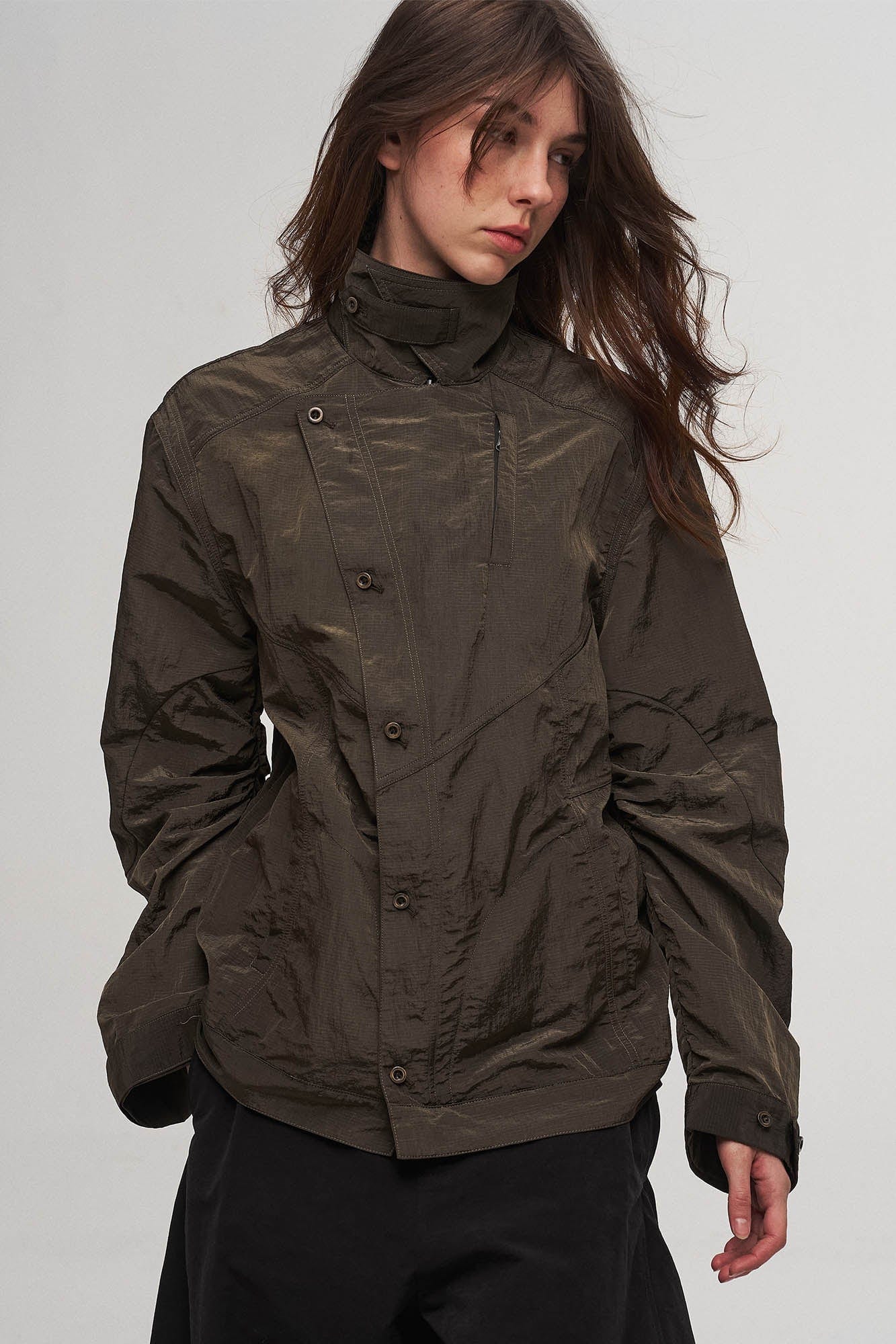 ILNya Nieternite Nifutur Utility Seam-Paneled Reversible Jacket