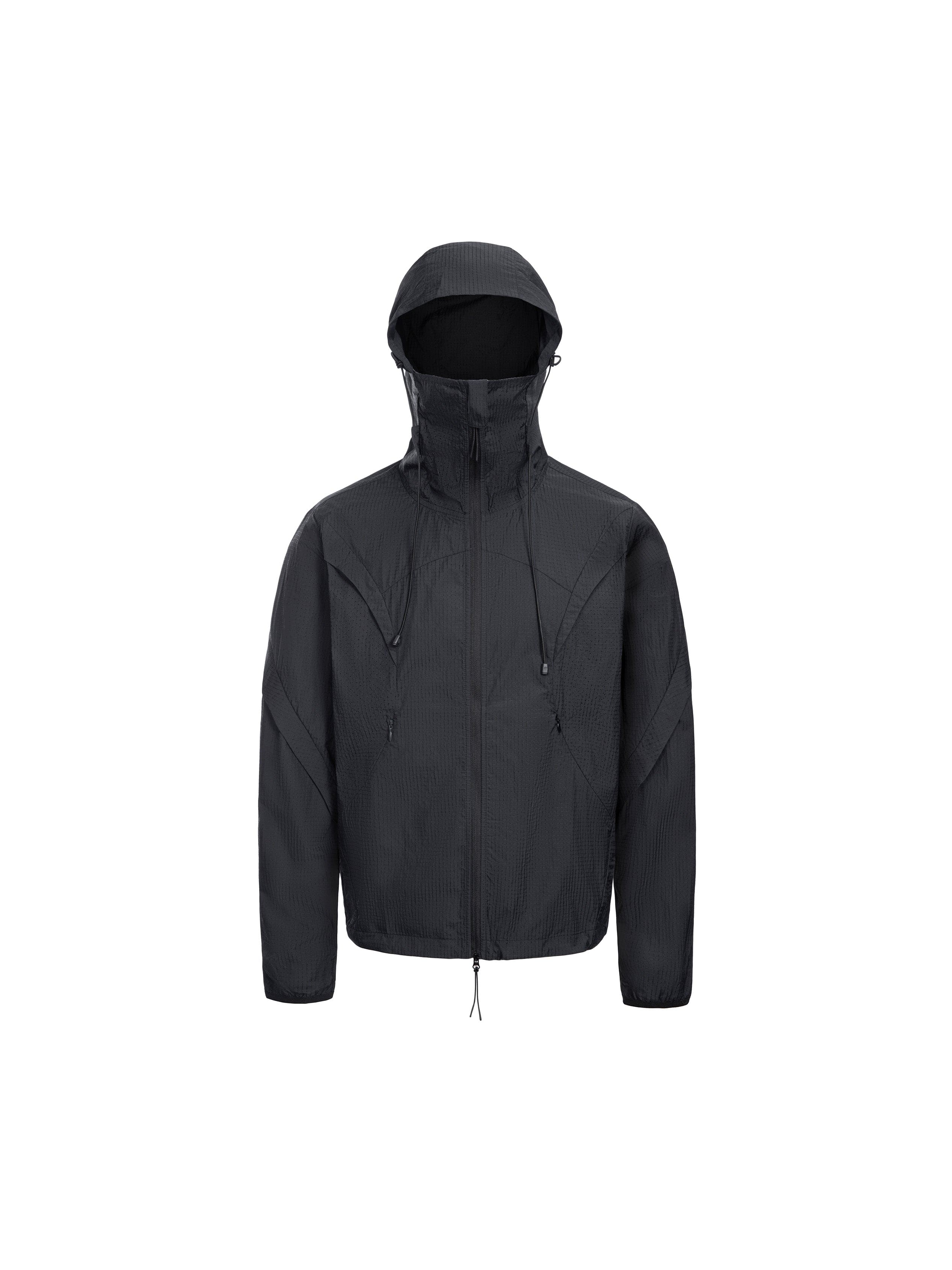 CATSSTAC Arc Panel Dual-Zip UV Protect Hooded Jacket