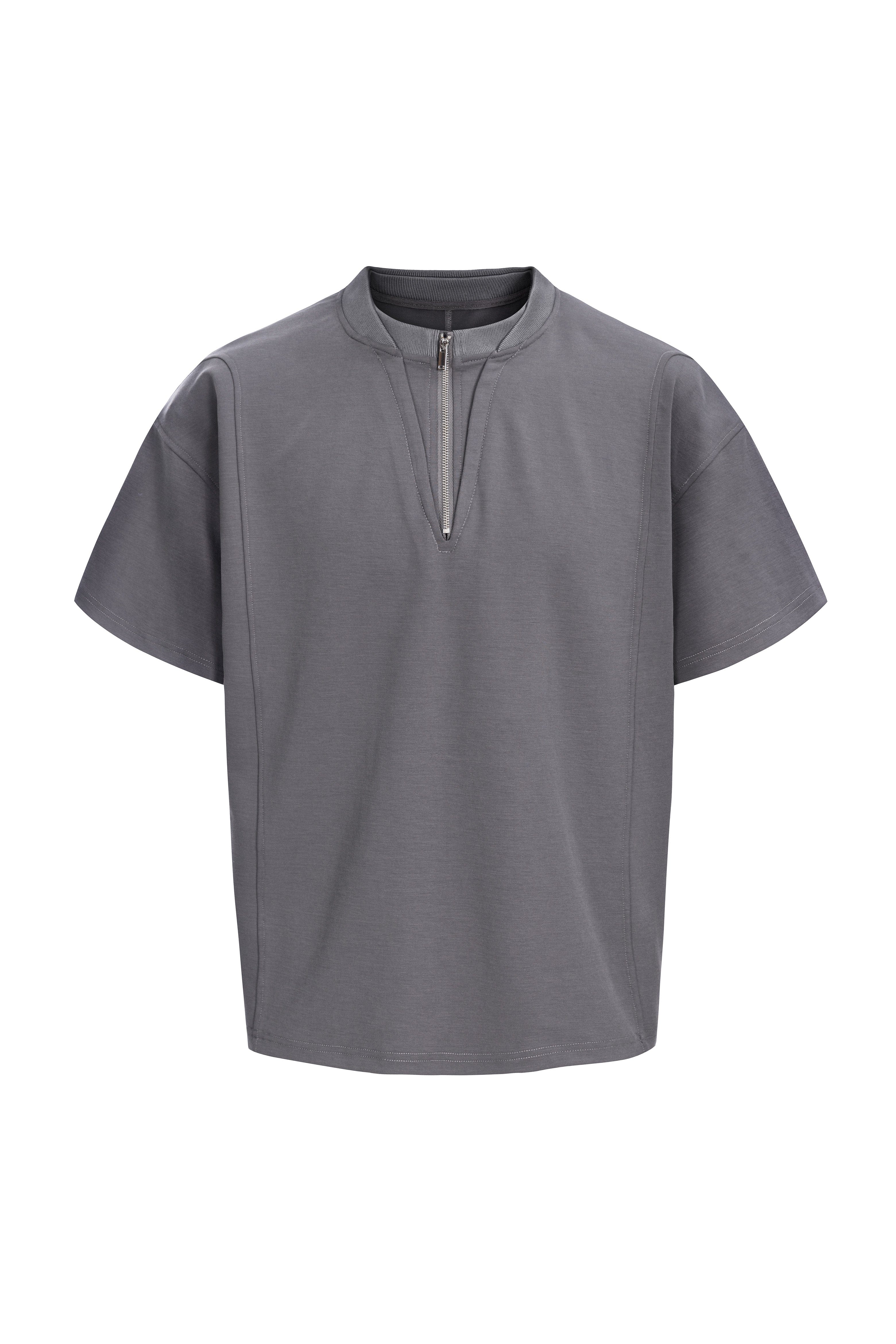 CATSSTAC Cross Spliced Dual-Zip T-Shirt