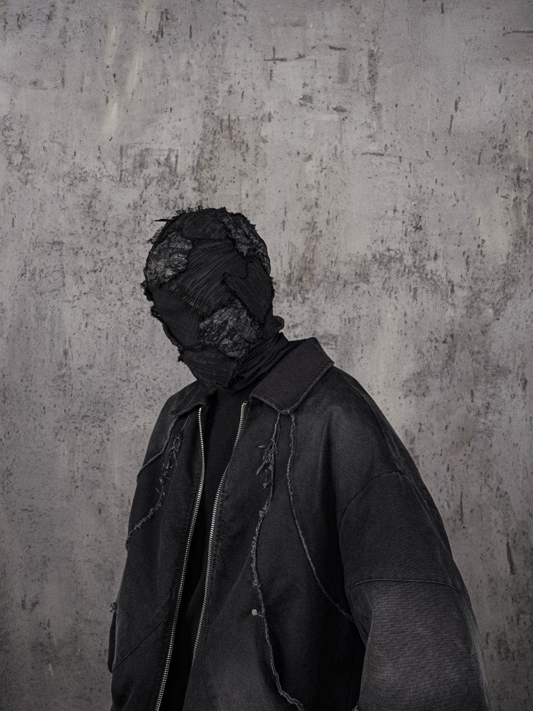 UNDERWATER Raw-Edge Spliced Rivet Jacket