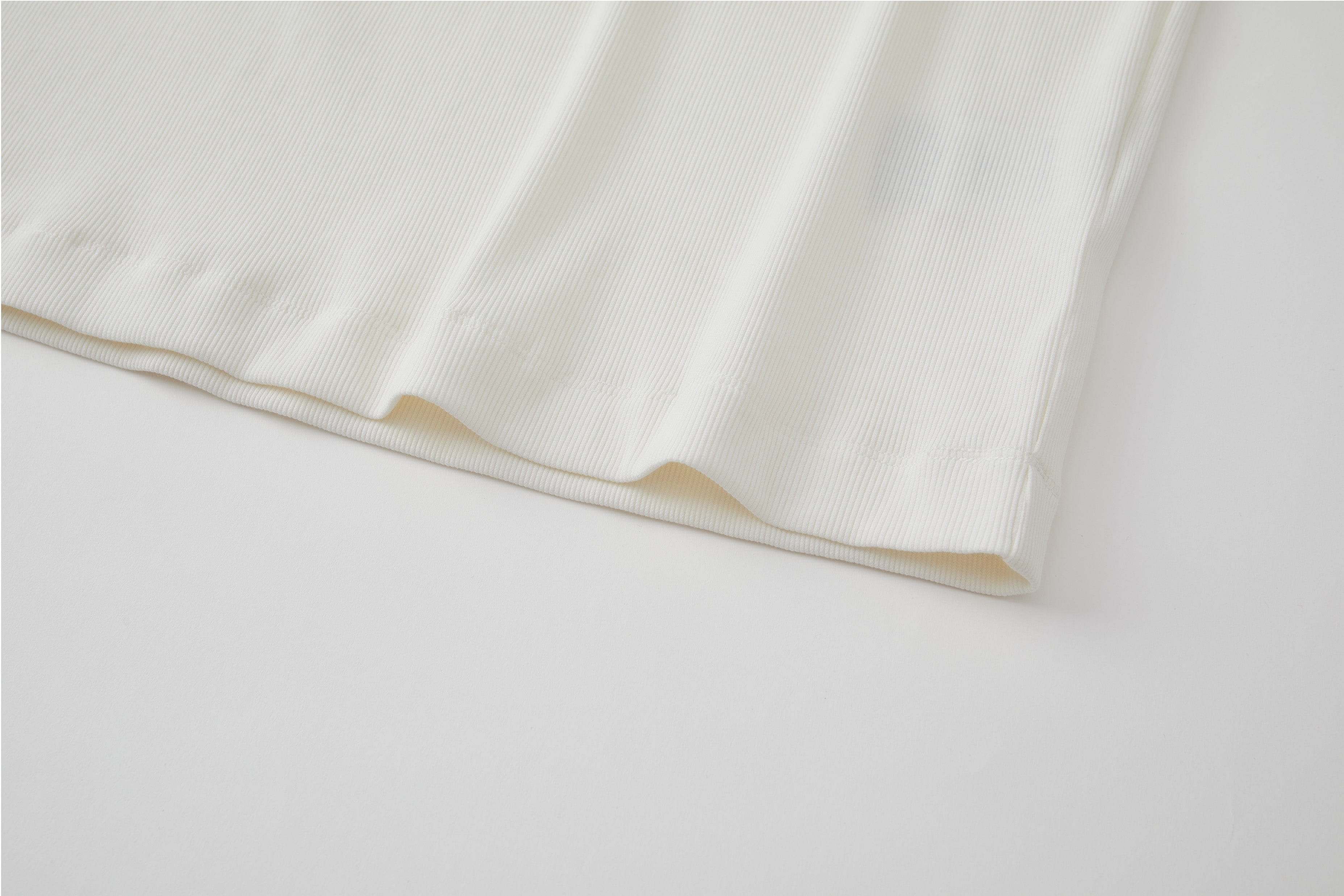 OPICLOTH Double-Layer Ribbed Tank Top