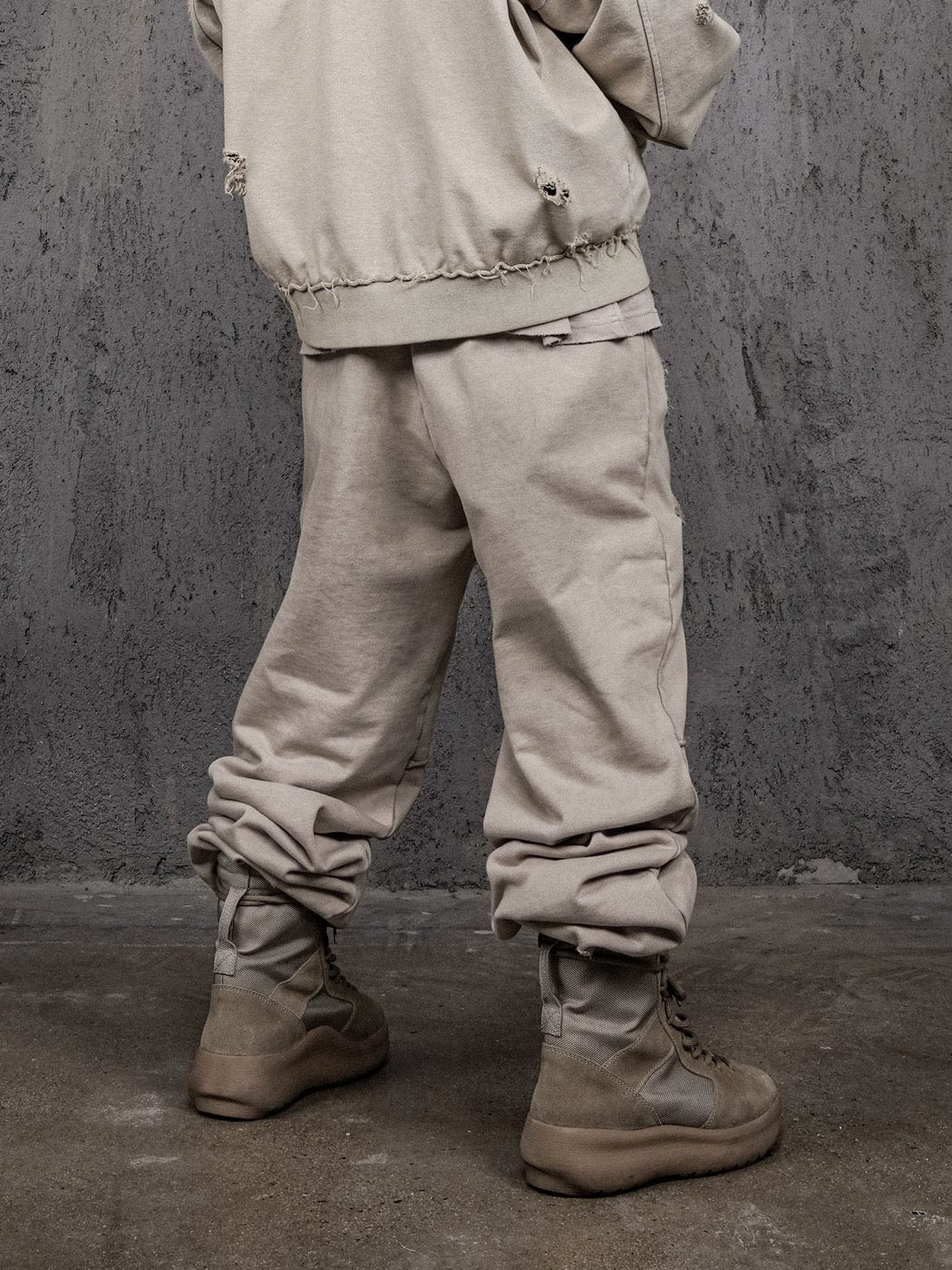 UNDERWATER Wasteland Ripped Spliced Jogger
