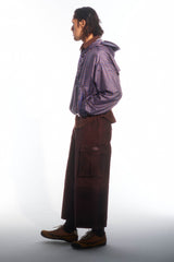 TRECLUB Retro Plaid UV Protection Hooded Jacket