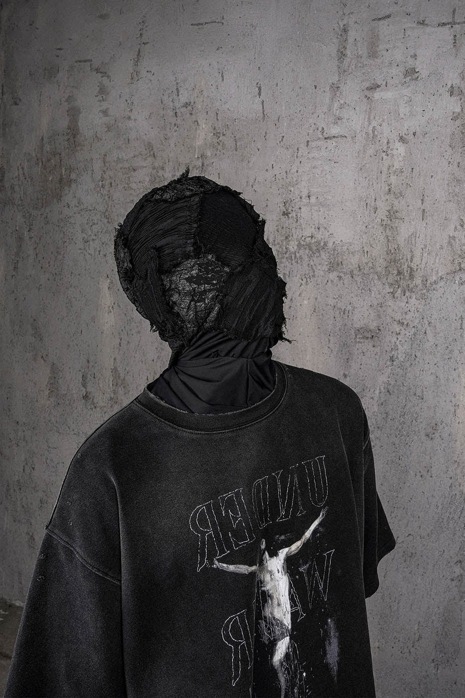 UNDERWATER Distressed Jesus T-Shirt