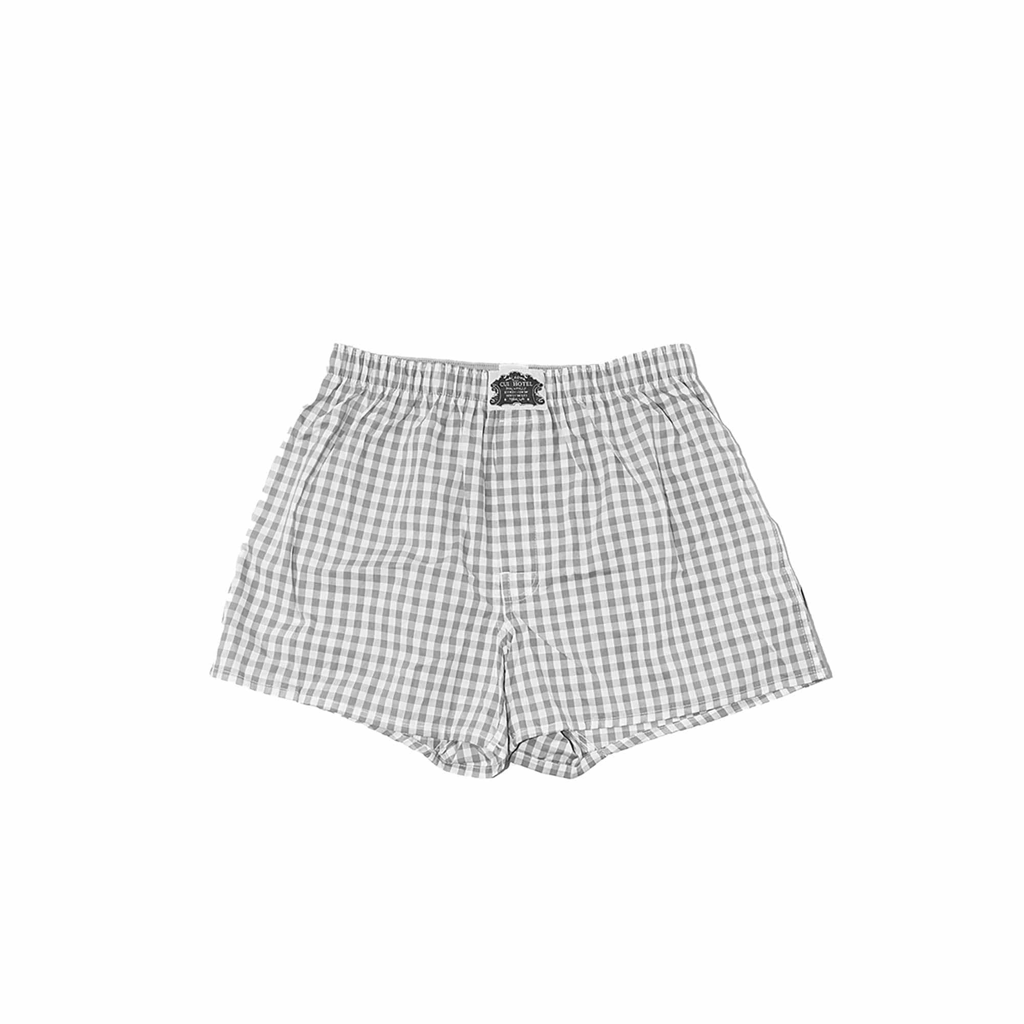 TRECLUB Plaid Lounge Shorts