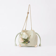 BLING BOX Embellished Butterfly Blossom Bucket Bag
