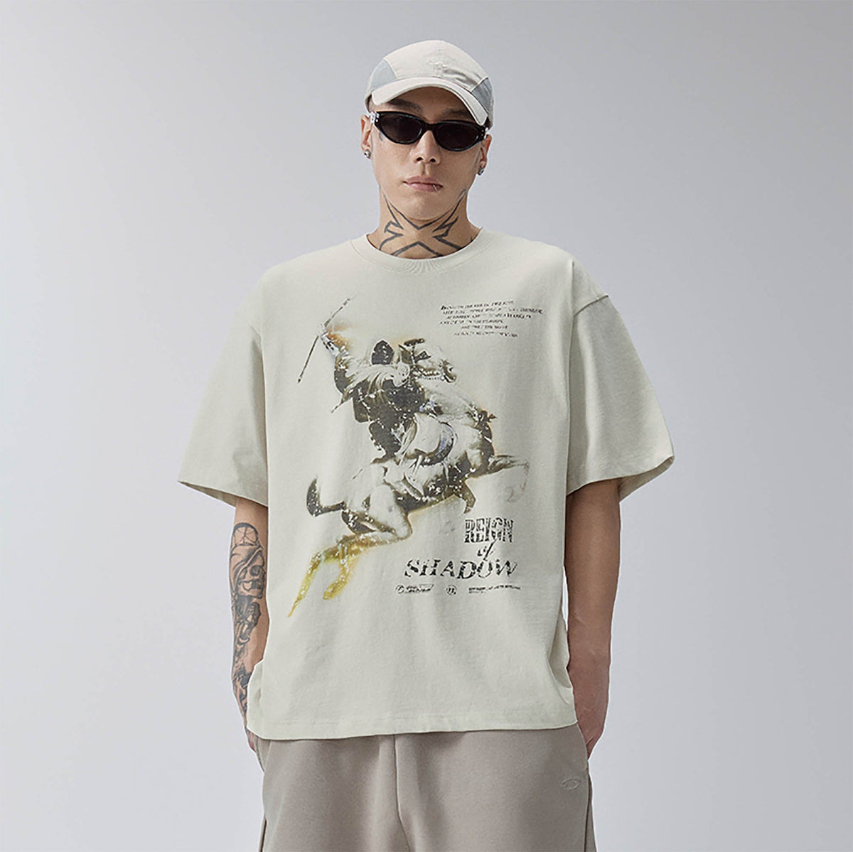 F2CE Retro Knight Graphic T-Shirt