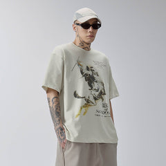 F2CE Retro Knight Graphic T-Shirt