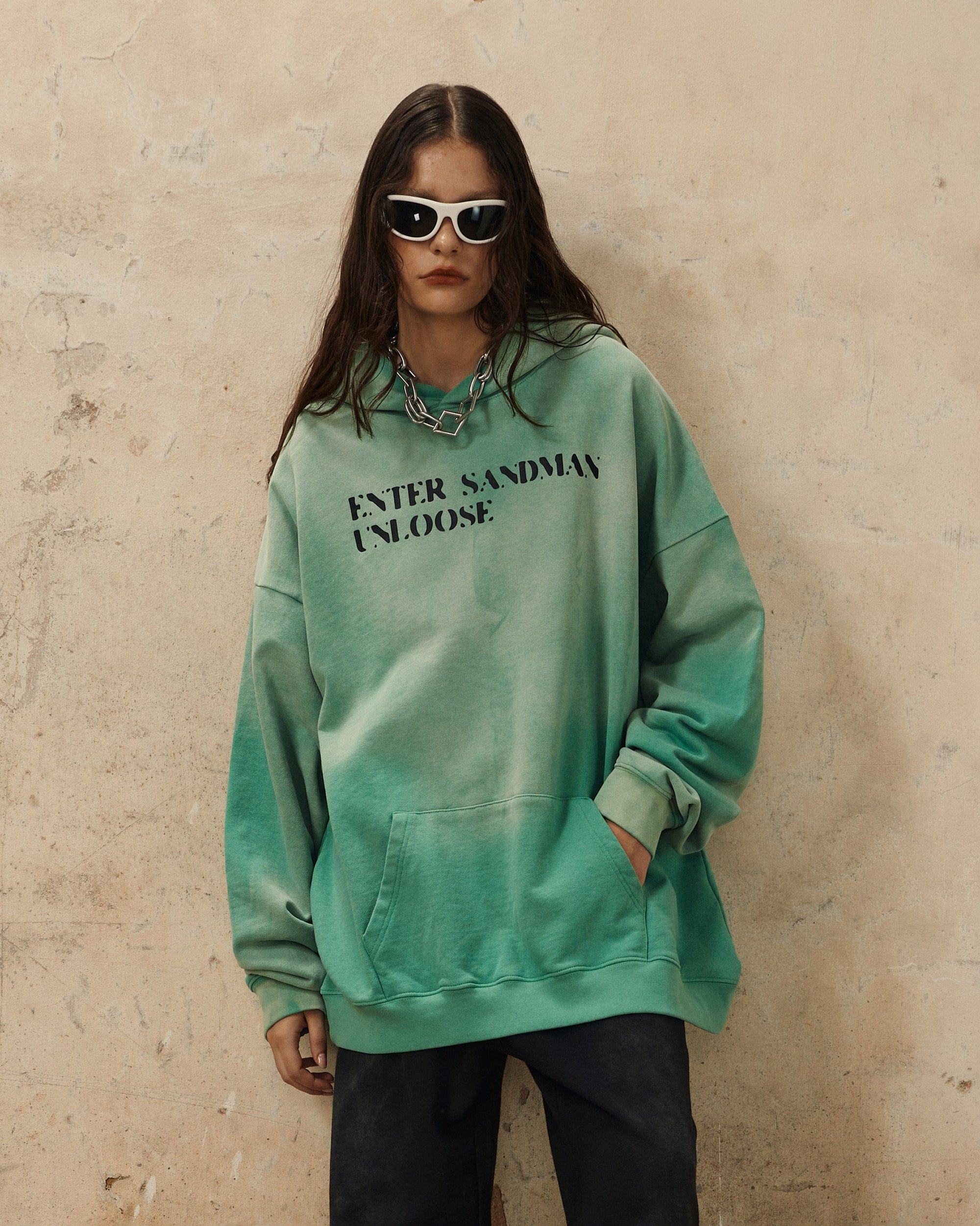 OVDY Enter Sandman Faded Hoodie