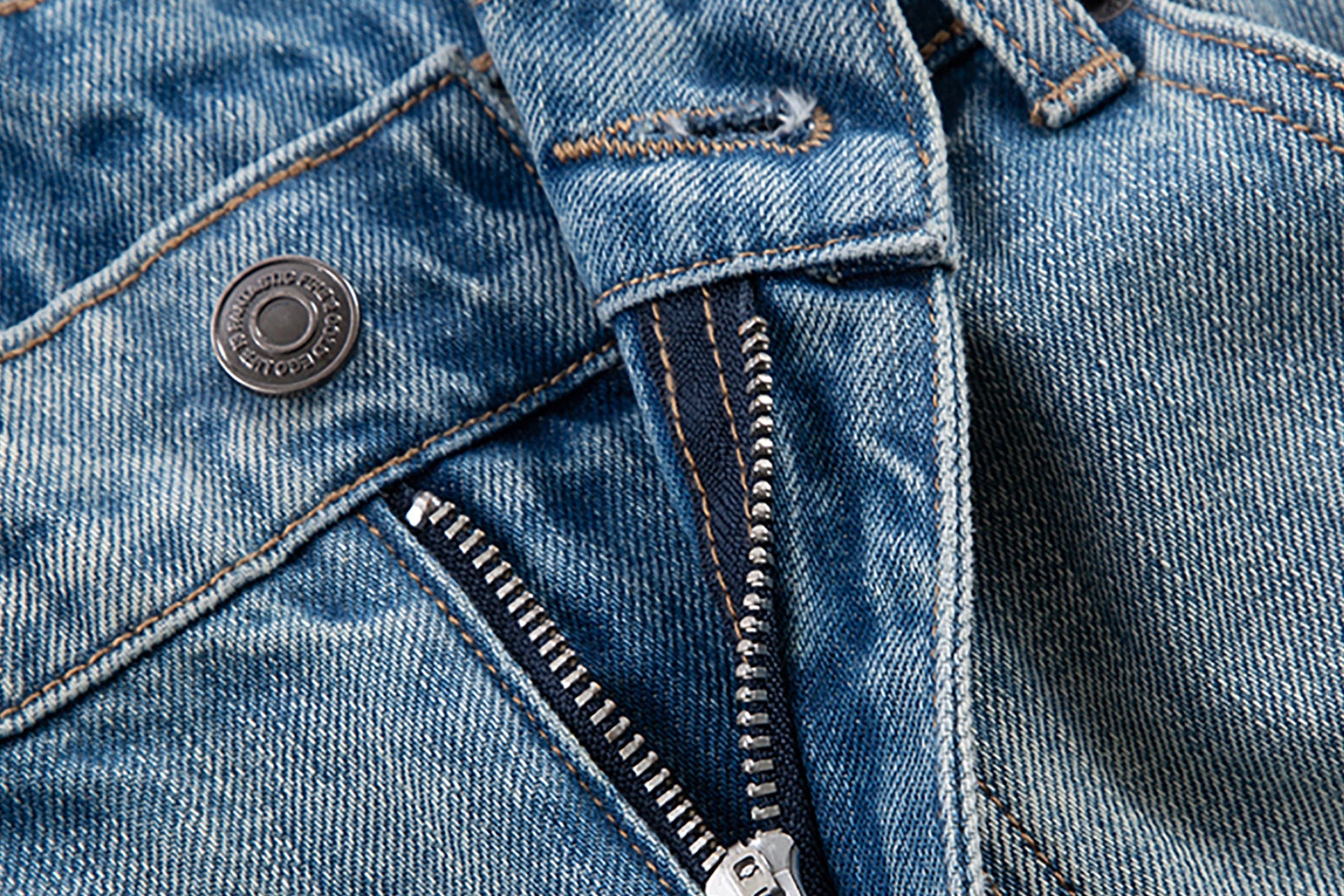 F2CE Washed Raw-Hem Denim Shorts