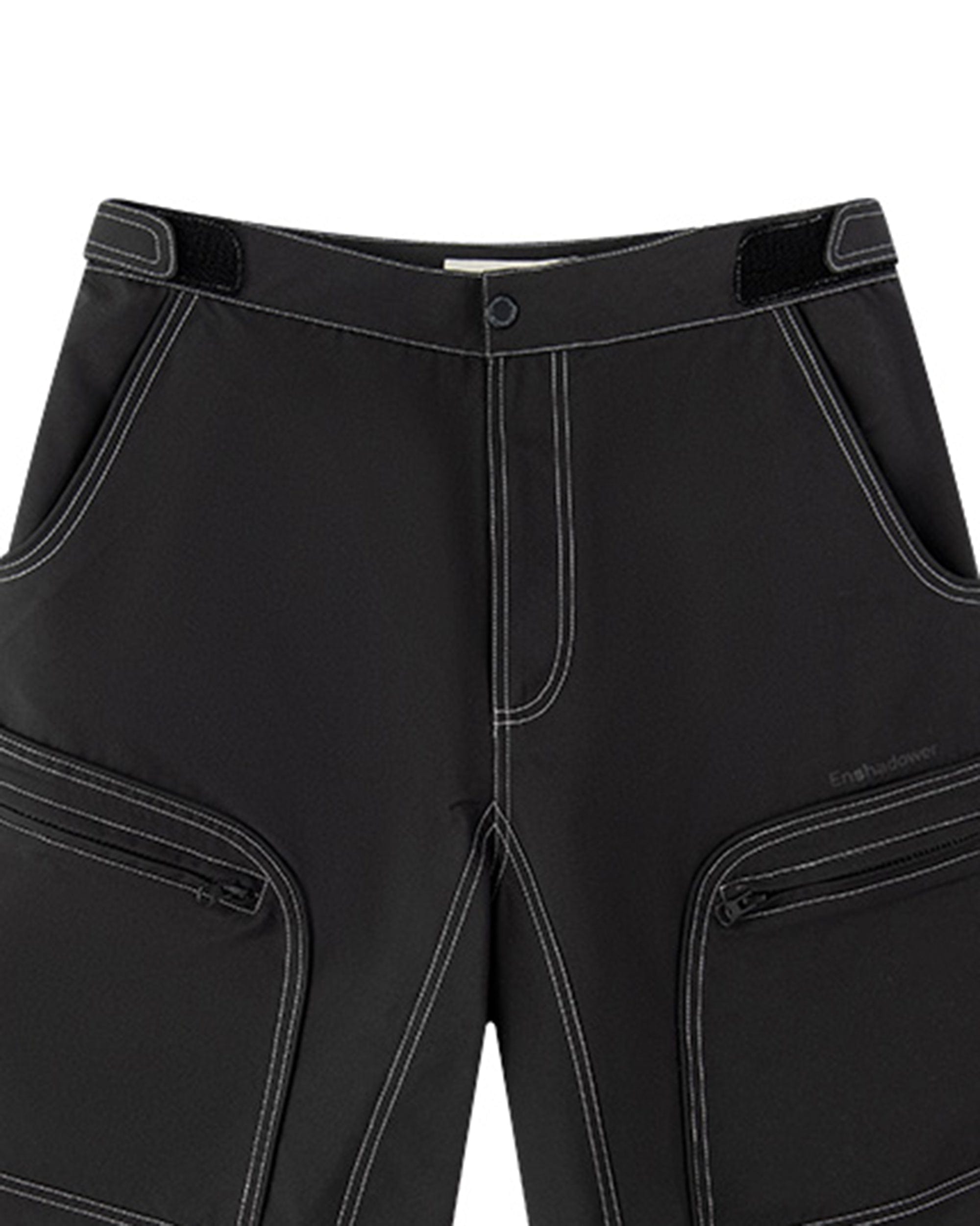 ENSHADOWER Deconstructed Multi Pockets Utility Shorts