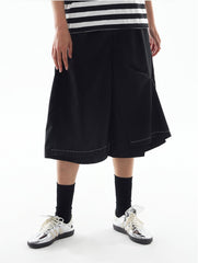 MIICHOUS Essential Pleated Oversize Shorts