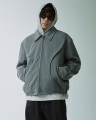 F2CE Deconstructed Layered Zip-Up Jacket