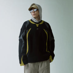 F2CE Modern Deconstructed Waffle Sweatshirt