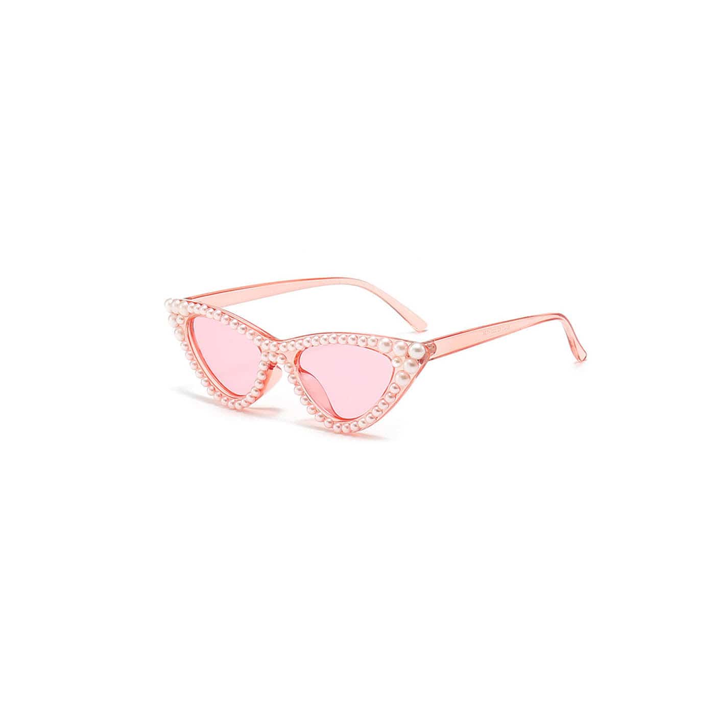 DAMAGE ASIA OPTICALS Pearl-Embellished Cat-Eye Sunglasses