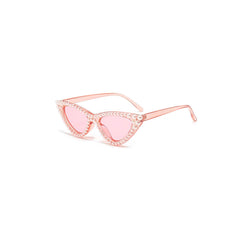 DAMAGE ASIA OPTICALS Pearl-Embellished Cat-Eye Sunglasses