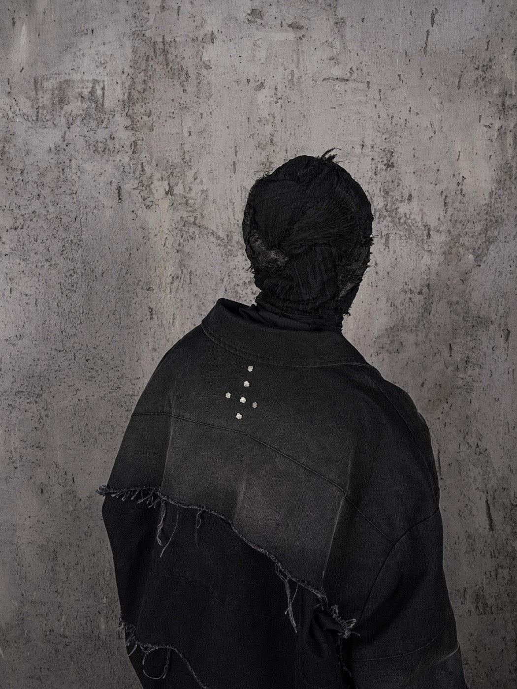 UNDERWATER Raw-Edge Spliced Rivet Jacket