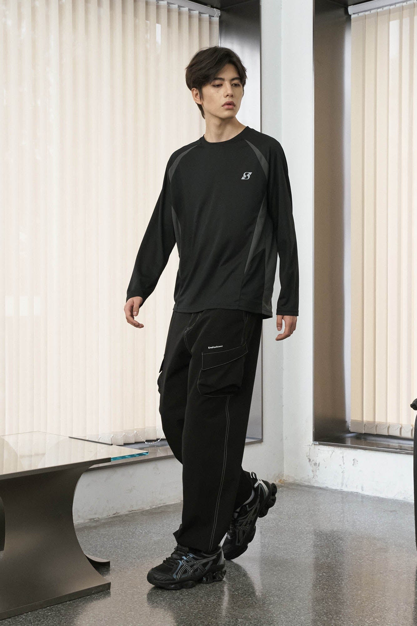 ENSHADOWER Stitched Multi-Pocket Jogger Pants