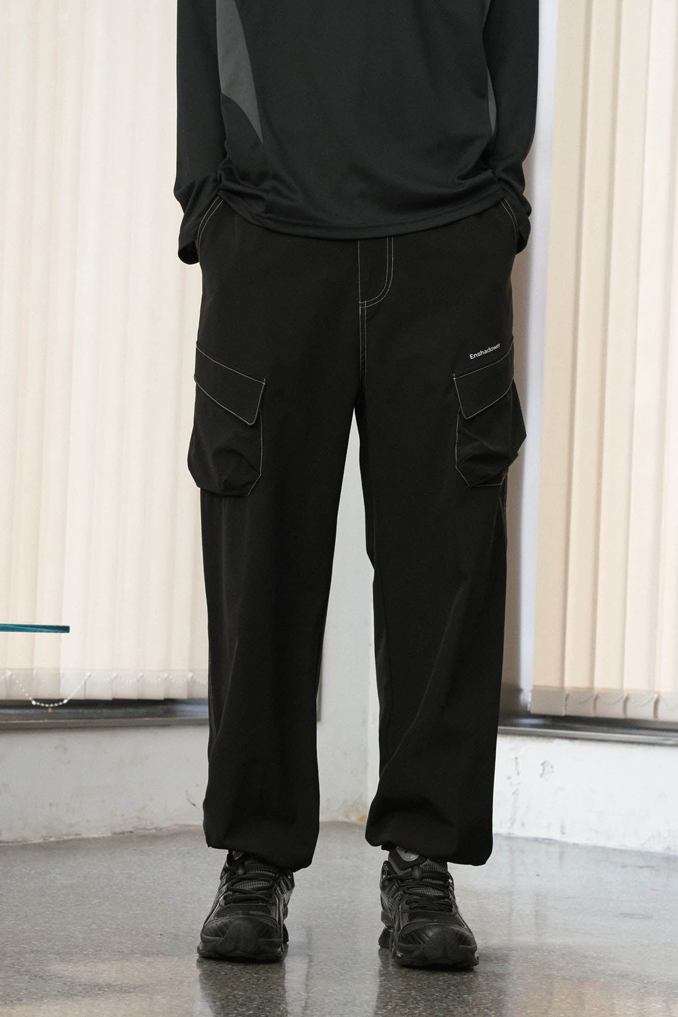 ENSHADOWER Stitched Multi-Pocket Jogger Pants