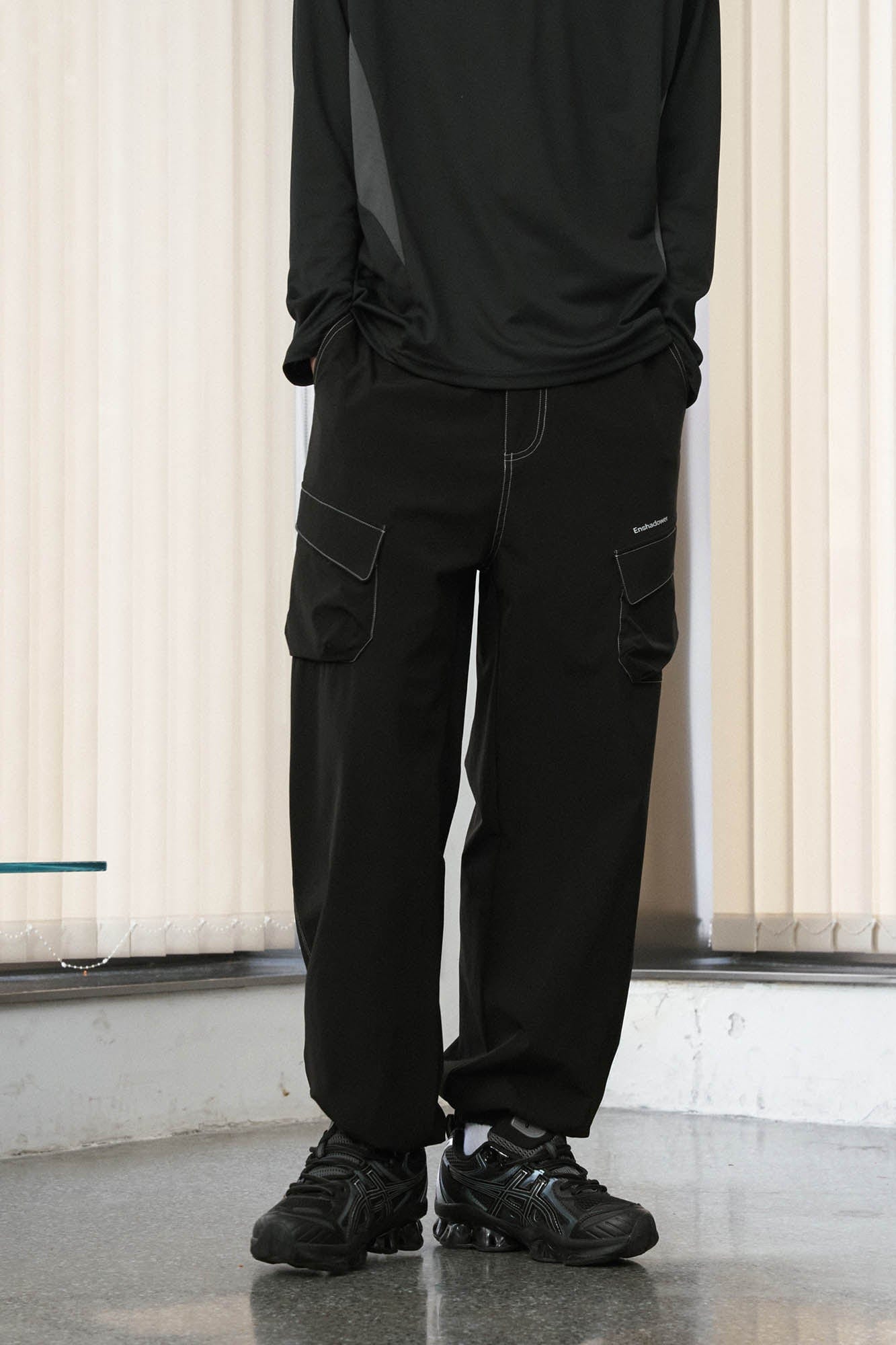 ENSHADOWER Stitched Multi-Pocket Jogger Pants