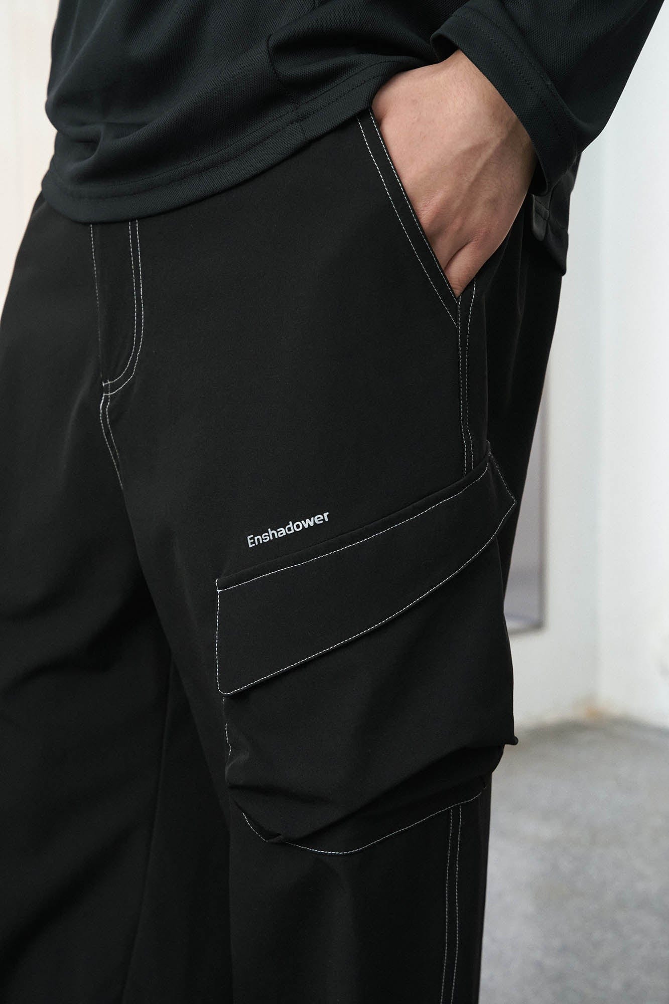 ENSHADOWER Stitched Multi-Pocket Jogger Pants