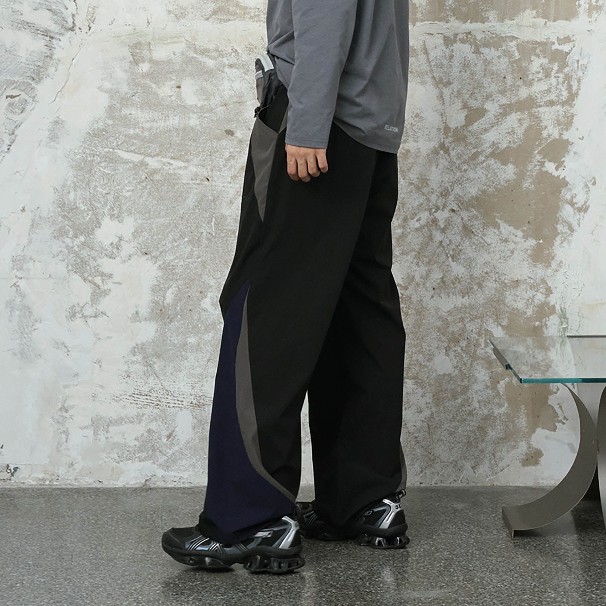 ENSHADOWER Spliced Quick Dry Straight-Leg Pants