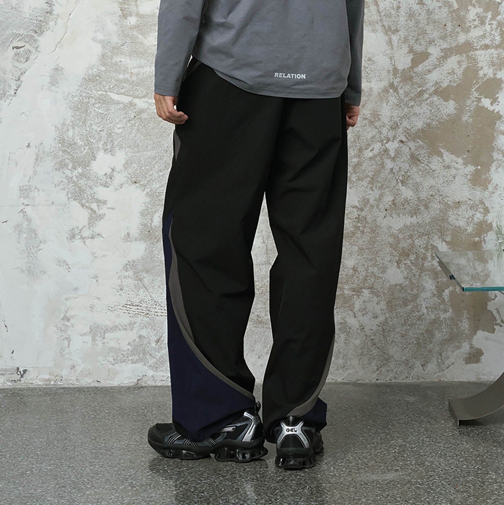 ENSHADOWER Spliced Quick Dry Straight-Leg Pants