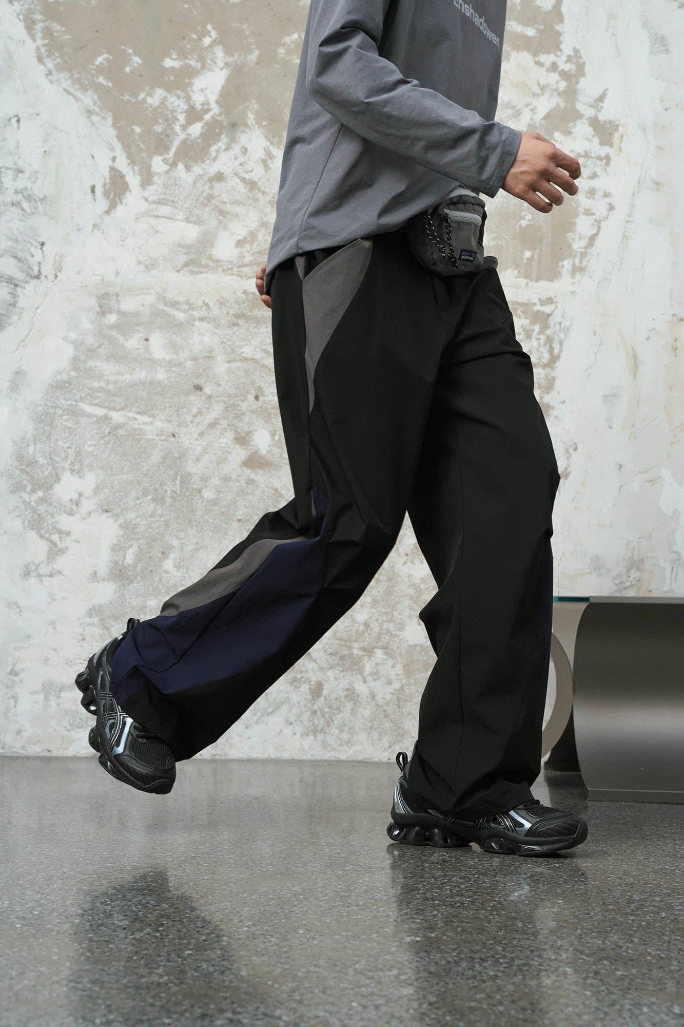 ENSHADOWER Spliced Quick Dry Straight-Leg Pants