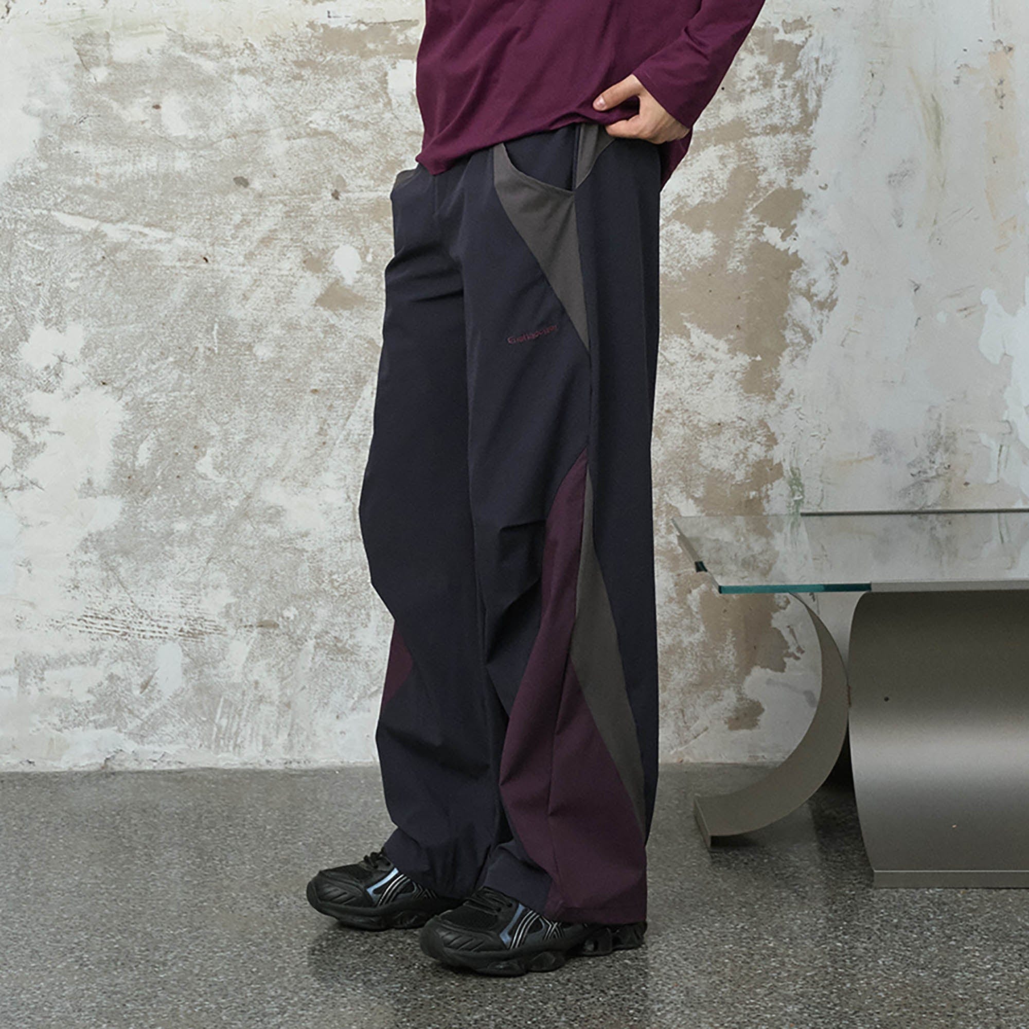 ENSHADOWER Spliced Quick Dry Straight-Leg Pants