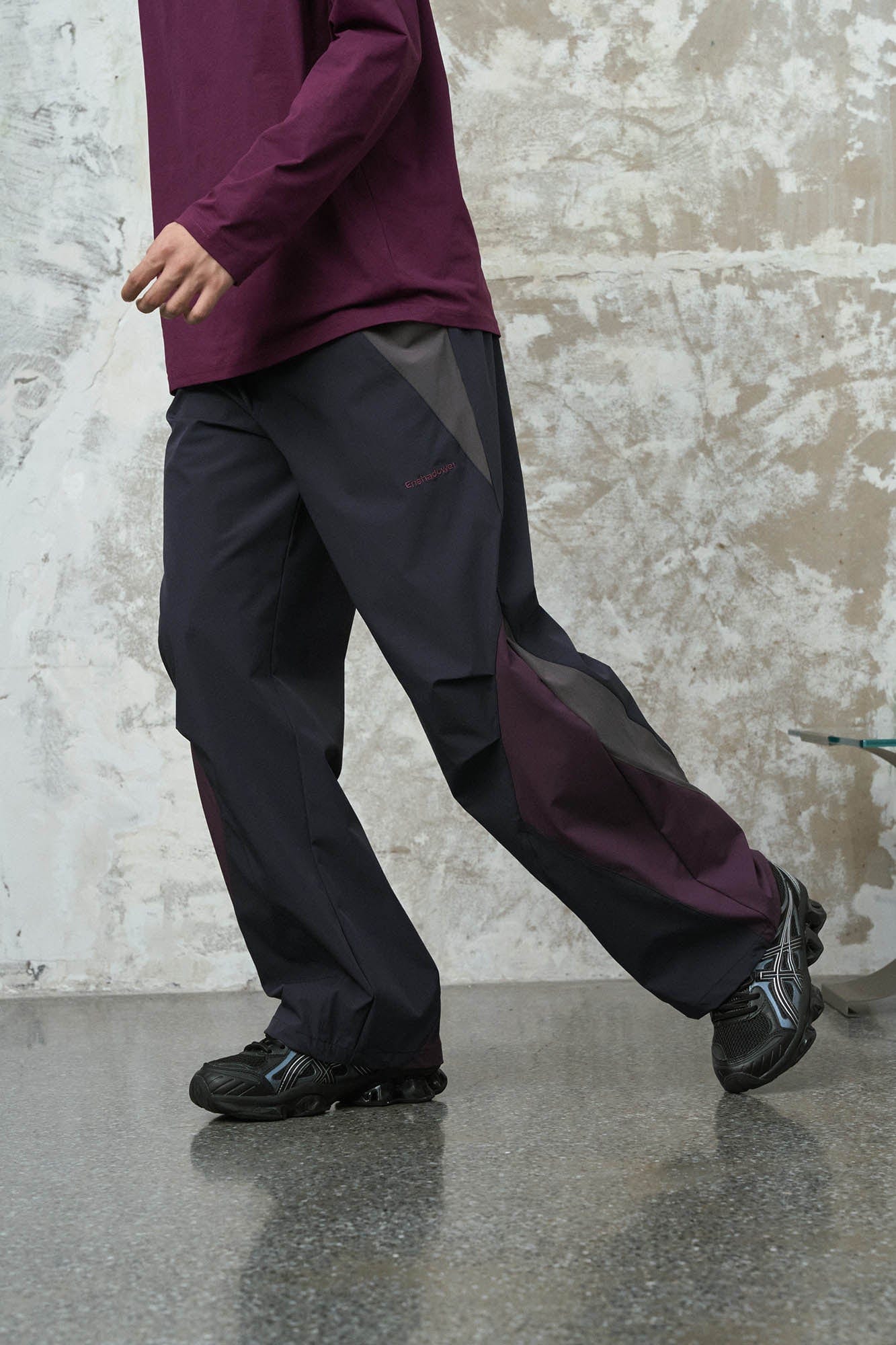 ENSHADOWER Spliced Quick Dry Straight-Leg Pants