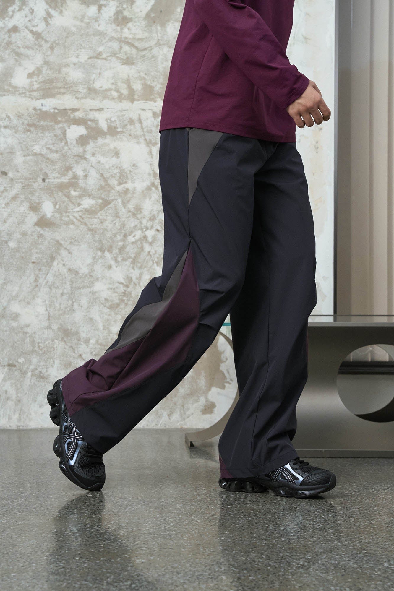 ENSHADOWER Spliced Quick Dry Straight-Leg Pants