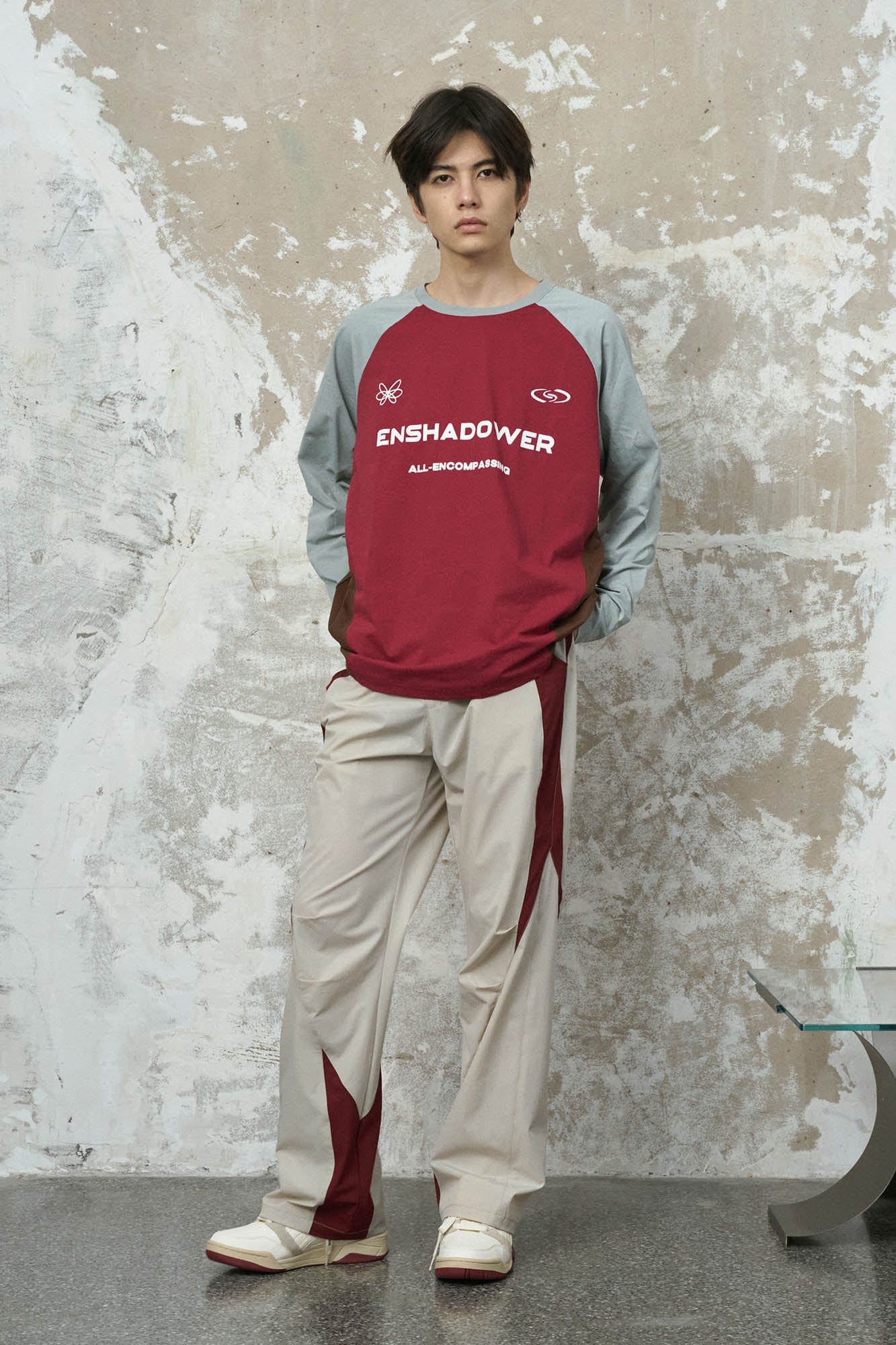 ENSHADOWER Arc Spliced Contrast Quick-Dry Pants