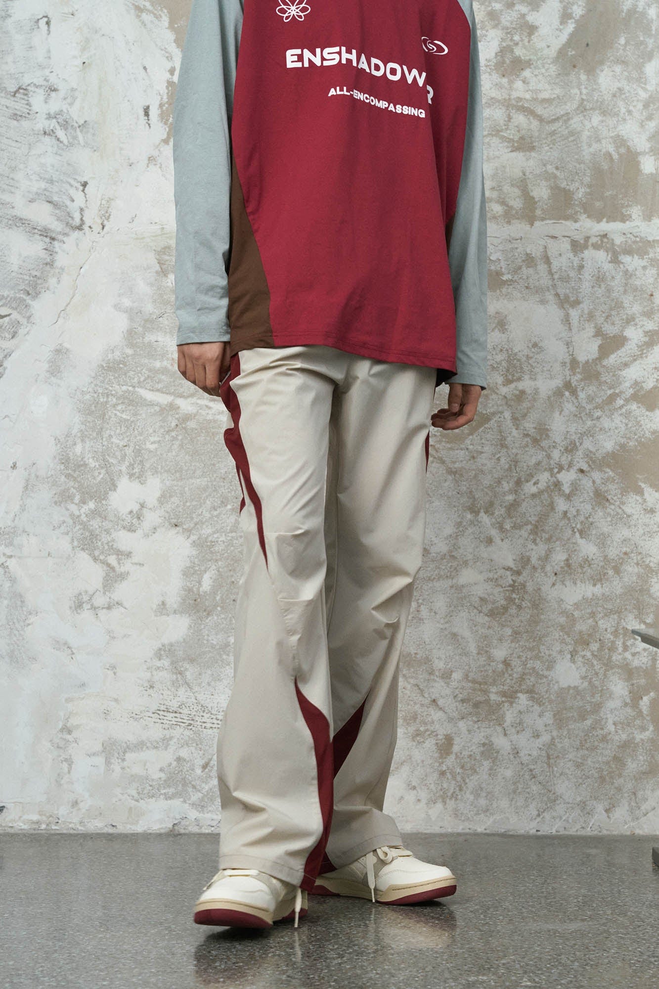 ENSHADOWER Arc Spliced Contrast Quick-Dry Pants